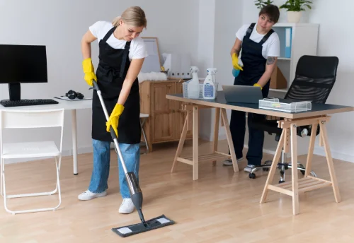 Nettoyage de bureau professionnel à Grièges